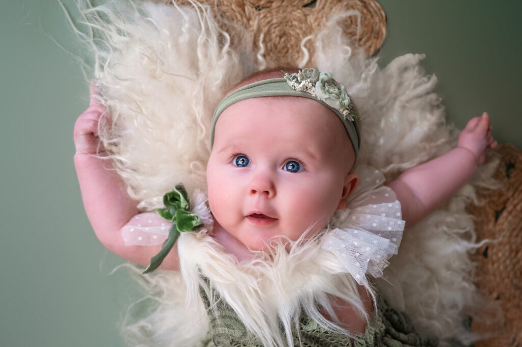 milestone session for 6 month old